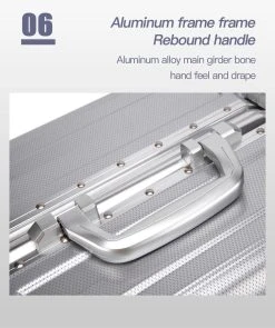 Hughs ,Design Handbagage Reiskoffer 20'', 50.8 Cm Spinner Aluminium Frame Koffer, Carbon Rose-goud -Bagage En Reistassen 1004x1200 2