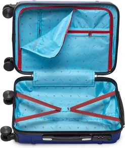 Tesla PC - Handbagage Koffer - 55x35x20 Cm - 4 Wielen - Blauw 8 Tesla PC - Handbagage Koffer - 55x35x20 Cm - 4 Wielen - Blauw -Bagage En Reistassen 1013x1200 1