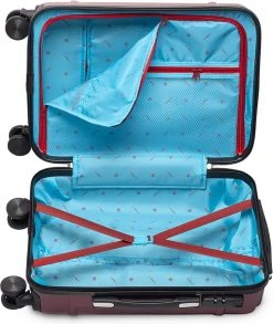 Tesla PC - Handbagage Koffer - 55x35x20 Cm - 4 Wielen - Rood -Bagage En Reistassen 1013x1200 3