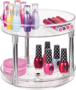 Lazy Susan Draaiplateau Met Verdieping, 23 X 23 X 24, Kunststof, Transparant - IDesign | Linus 16 Lazy Susan Draaiplateau Met Verdieping, 23 X 23 X 24, Kunststof, Transparant - IDesign | Linus -Bagage En Reistassen 1014x1200 6