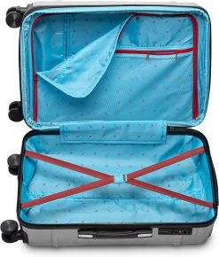 Tesla PC - Reiskoffer - 65 Cm - 4 Wielen - Zilver -Bagage En Reistassen 1021x1200 1