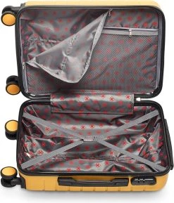 Swiss Alpine 2.0 - Handbagage Koffer - 55x35x20 Cm - 4 Wielen - Geel -Bagage En Reistassen 1027x1200 1