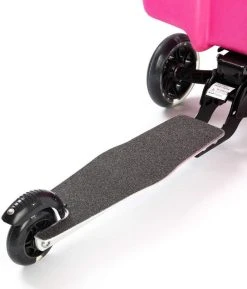 Handbagage Kinderen | Tas Meisje | Roze Uil | Koffer Handbagage | Kinder Koffer Meisjes | Step Meisje | Trolley Kinderen - 50 Kilo - 5 Tot 9 Jaar | Bouncy Box 40x20x25 Cm Incl. Nekkussen Vliegtuig -Bagage En Reistassen 1027x1200