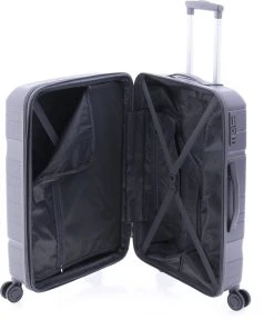 Gladiator Boxing L Spinner 77 - Exp - TSA Slot - Metallic Grey -Bagage En Reistassen 1030x1200