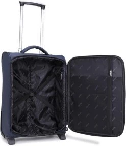 Decent Handbagage Koffer / Trolley / Reiskoffer - 50 Cm - 35 Liter - Polyester - Super-Light - Blauw -Bagage En Reistassen 1031x1200 1