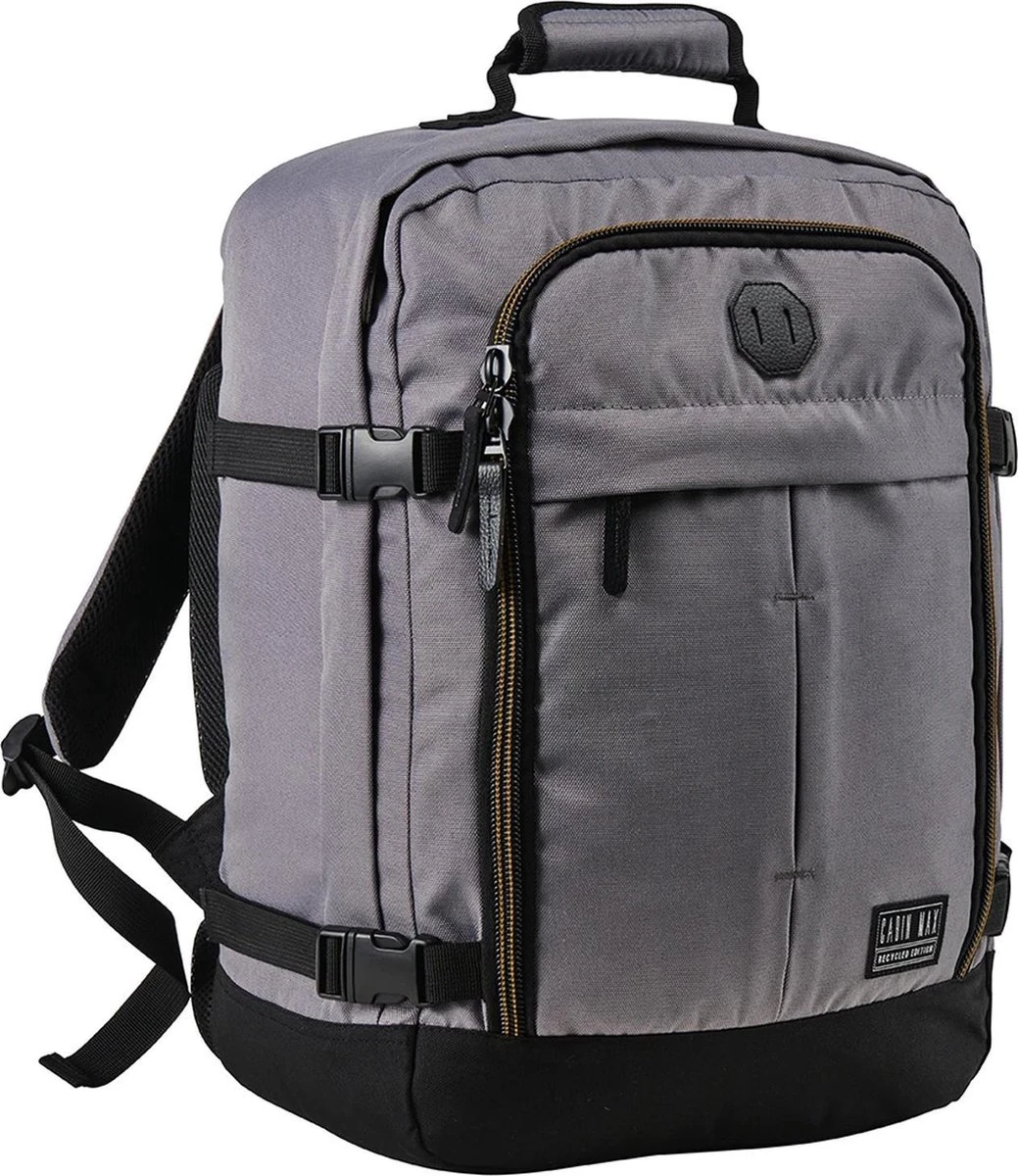 CabinMax Metz Reistas– Handbagage 30L - Rugzak – Backpack - 45x35x20cm – Lichtgewicht - Apache Grey 1 CabinMax Metz Reistas– Handbagage 30L - Rugzak – Backpack - 45x35x20cm – Lichtgewicht - Apache Grey