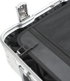 Aluminium Handbagage Koffer Mozzel Darrow - Reiskoffer Met Wielen - 51cm - Harde Koffer - Zilver -Bagage En Reistassen 1045x1200 1