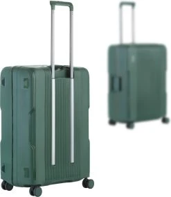 CarryOn Protector Luxe Reiskoffer - Trolley 66cm Met TSA-klikslot En OKOBAN - Ultrasterk - Groen -Bagage En Reistassen 1045x1200 2
