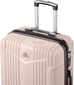 Tesla PC - Reiskoffer - 65 Cm - 4 Wielen - Roze -Bagage En Reistassen 1047x1200 2