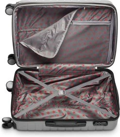 Swiss Alpine 2.0 - Reiskoffer - 67 Cm - 4 Wielen - Zilver 9 Swiss Alpine 2.0 - Reiskoffer - 67 Cm - 4 Wielen - Zilver -Bagage En Reistassen 1051x1200 3