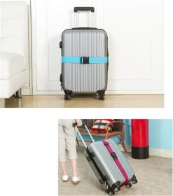 UNRL® Kofferriem 180 * 5 Cm - Verstelbaar - Bagageriem - Roze -Bagage En Reistassen 1060x1200 4