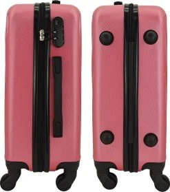 SB Travelbags Bagage Koffer 75cm 4 Wielen Trolley - Roze 10 SB Travelbags Bagage Koffer 75cm 4 Wielen Trolley - Roze -Bagage En Reistassen 1063x1200