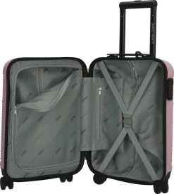 Enrico Benetti Louisville 39040 Handbagage Koffer Hardcase ABS - Roze 14 Enrico Benetti Louisville 39040 Handbagage Koffer Hardcase ABS - Roze -Bagage En Reistassen 1077x1200
