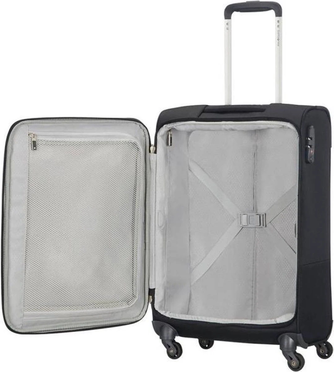 Samsonite Reiskoffer - Base Boost Spinner (Handbagage) 55/35 Black 9 Samsonite Reiskoffer - Base Boost Spinner (Handbagage) 55/35 Black - Afbeelding 9