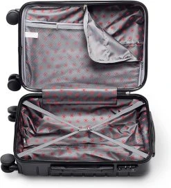 Swiss Alpine 2.0 - Handbagage Koffer - 55x35x20 Cm - 4 Wielen - Zwart 8 Swiss Alpine 2.0 - Handbagage Koffer - 55x35x20 Cm - 4 Wielen - Zwart -Bagage En Reistassen 1089x1200 1