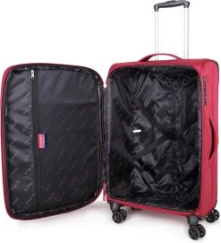 Decent D-Upright Medium Koffer - 66 Cm Expandable - TSA Slot - Bordeaux Rood -Bagage En Reistassen 1093x1200 1