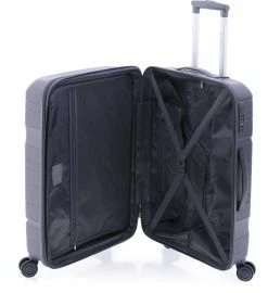 Gladiator Boxing L Spinner 77 - Exp - TSA Slot - Metallic Grey -Bagage En Reistassen 1096x1200 2