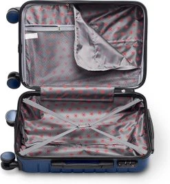 Swiss Alpine 2.0 - Handbagage Koffer - 55x35x20 Cm - 4 Wielen - Blauw -Bagage En Reistassen 1105x1200