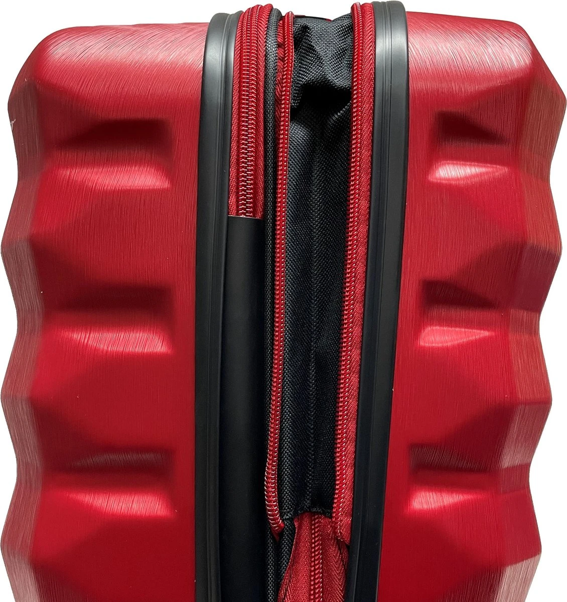 Benzi Xisto Middelgrote Koffer - 65 Cm -75 Liter - Expandable - Rood 7 Benzi Xisto Middelgrote Koffer - 65 Cm -75 Liter - Expandable - Rood - Afbeelding 7