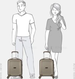 Decent Handbagage Koffer / Trolley / Reiskoffer - 42 Cm - 24 Liter - ABS - Maxi Air - Champagne 35 Decent Handbagage Koffer / Trolley / Reiskoffer - 42 Cm - 24 Liter - ABS - Maxi Air - Champagne -Bagage En Reistassen 1132x1200 1