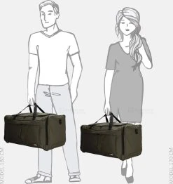 Enrico Benetti Amsterdam 35320 Reistas/sporttas L - Olijf Groen -Bagage En Reistassen 1132x1200 11