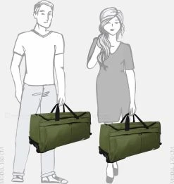 Enrico Benetti Amsterdam Wieltas - 91 Liter - 35327 - Groen -Bagage En Reistassen 1133x1200 6