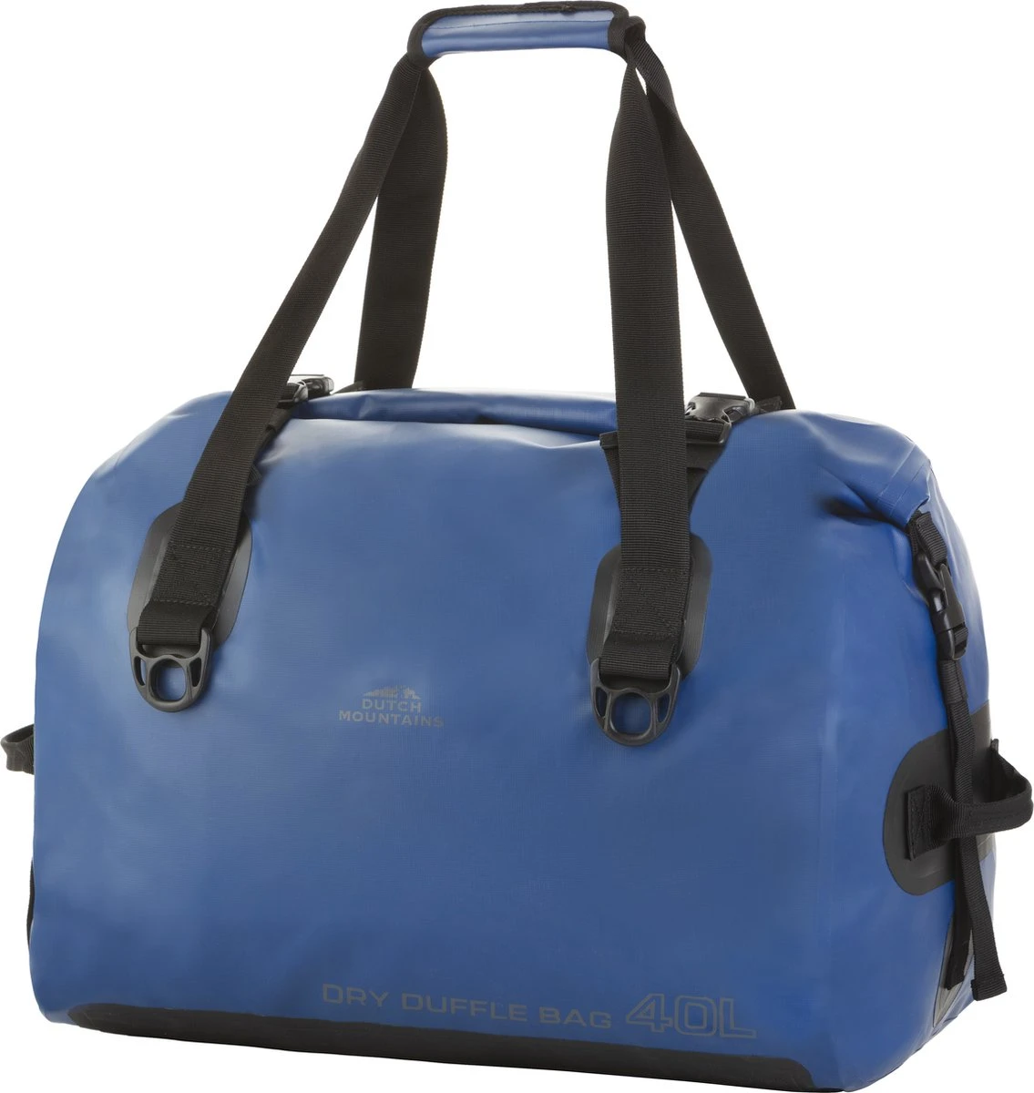 Dutch Mountains Reistas 40ltr – Waterdichte Duffelbag – Sporttas – Travelbag - Roll-top Sluiting – Blauw 1 Dutch Mountains Reistas 40ltr – Waterdichte Duffelbag – Sporttas – Travelbag - Roll-top Sluiting – Blauw