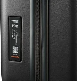 Princess Traveller PT01 - Handbagage Koffer - Pitch Black - S - 55cm -Bagage En Reistassen 1148x1200