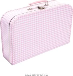 Logeerkoffer Ruit - Kinderkoffer- Kraamcadeau - Geboortecadeau - Opa En Oma -Bagage En Reistassen 1152x1200
