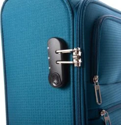 Line Brick Cabin Trolley 2 Wheel 55 Jade Green -Bagage En Reistassen 1156x1200