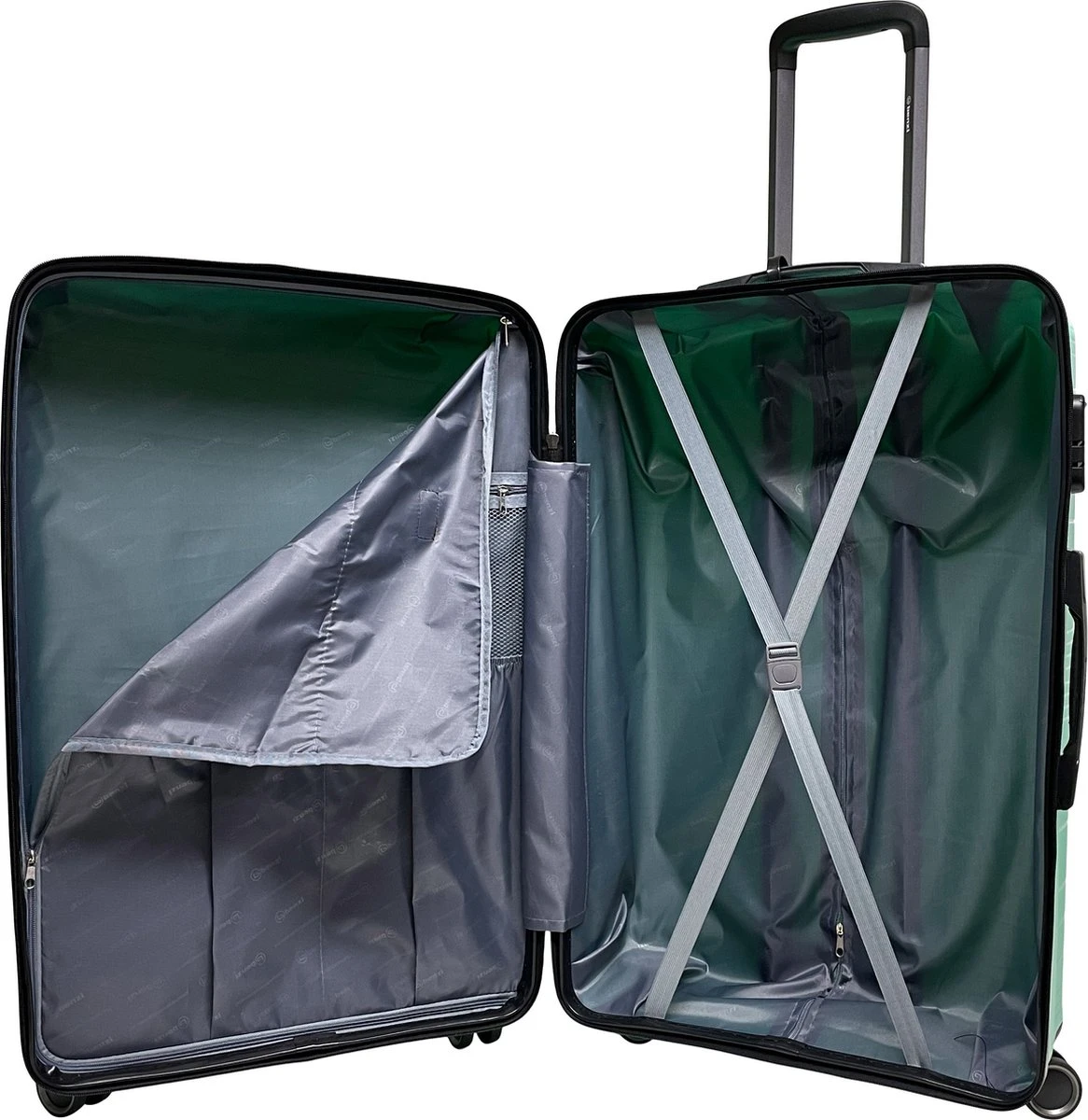 Benzi Barco Grote Koffer - 75 Cm - 95 Liter - Geel 5 Benzi Barco Grote Koffer - 75 Cm - 95 Liter - Geel - Afbeelding 5