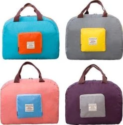 Opvouwbare Draagbare Reistas - Handtas - Schoudertas - Weekendtas - Dames - Heren - Duffle Bag - Roze -Bagage En Reistassen 1176x1200 7