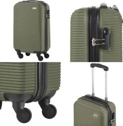 TravelZ Horizon Handbagagekoffer - 54cm Handbagage Trolley Met Gevoerde Binnenkant - Groen -Bagage En Reistassen 1177x1200 9