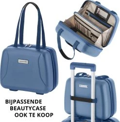 CarryOn Skyhopper Reiskoffer - 78cm TSA Trolley Met OKOBAN - Dubbele Wielen - Blauw -Bagage En Reistassen 1180x1200 3