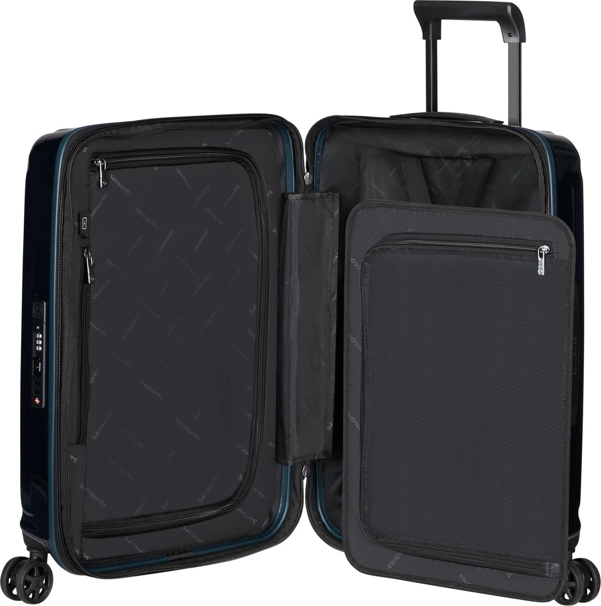Samsonite Reiskoffer - Nuon Spinner 55/20 Exp (Handbagage) Metallic Dark Blue 12 Samsonite Reiskoffer - Nuon Spinner 55/20 Exp (Handbagage) Metallic Dark Blue - Afbeelding 12