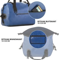 Dutch Mountains Reistas 40ltr – Waterdichte Duffelbag – Sporttas – Travelbag - Roll-top Sluiting – Blauw 13 Dutch Mountains Reistas 40ltr – Waterdichte Duffelbag – Sporttas – Travelbag - Roll-top Sluiting – Blauw -Bagage En Reistassen 1192x1200 7
