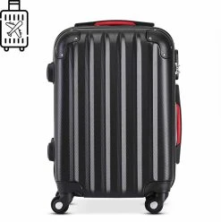 Monzana Koffer Hardcase - Basislijn / M - Zwart -Bagage En Reistassen 1194x1200 2