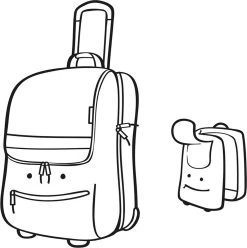 Reisenthel Trolley XS Kids Reiskoffer Kind - Maat XS - 12L - Cats&Dogs Rose Roze -Bagage En Reistassen 1194x1200 4