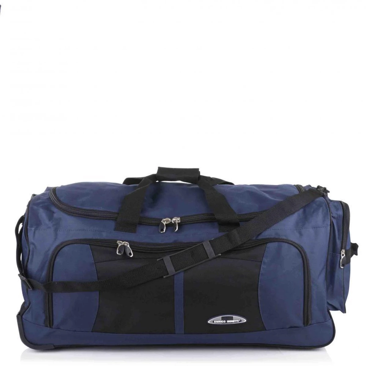 Enrico Benetti Orlando 35305 L Reistas / Sporttas Met Wielen / Wieltas 81 Liter - Navy Blauw 19 Enrico Benetti Orlando 35305 L Reistas / Sporttas Met Wielen / Wieltas 81 Liter - Navy Blauw - Afbeelding 19
