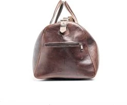 Leren Weekendtas Bruin - Reistas - Weekender - Duffle Bag - Studs & Stones -Bagage En Reistassen 1200x1000 3
