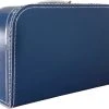 Kinder Koffertje DONKERBLAUW 35 Cm Karton. Decoratie, Opbergen Pokemon Kaarten, Opbergen Mondkapjes, Opbergen Pop It Fidget Toys,speelgoed, Logeer Partij, Kinderkoffer.