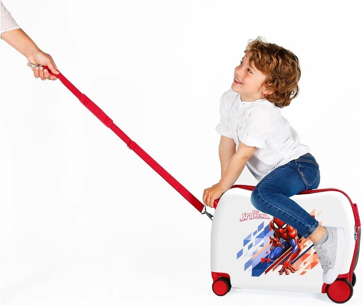 Marvel Ride-on Koffer Reiskoffer Spider-man 34 Liter Junior Wit 5 Marvel Ride-on Koffer Reiskoffer Spider-man 34 Liter Junior Wit - Afbeelding 5