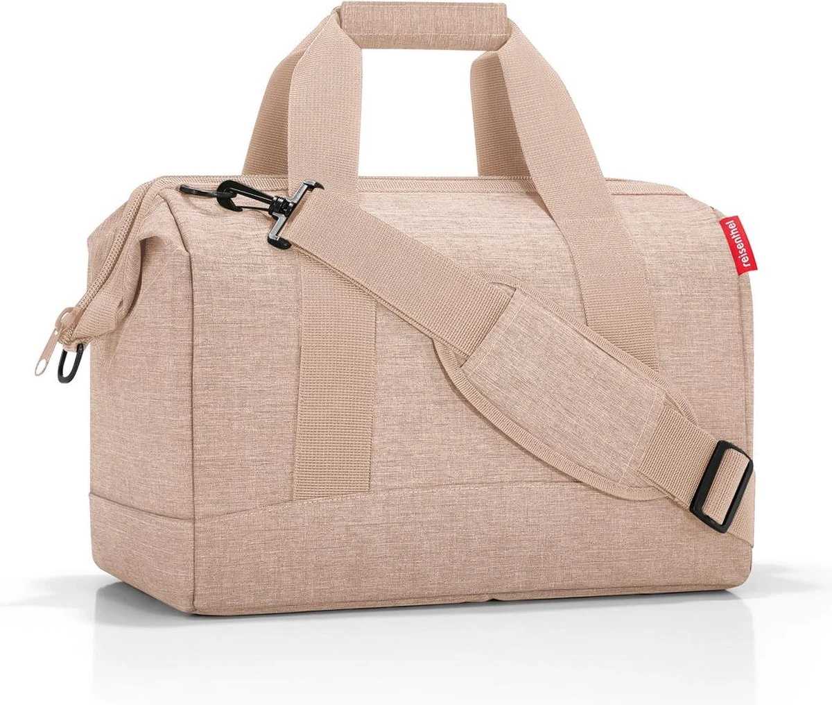 Reisenthel Allrounder M Reistas Sporttas - 18L - Twist Coffee Beige 2 Reisenthel Allrounder M Reistas Sporttas - 18L - Twist Coffee Beige - Afbeelding 2