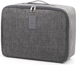 Merkloos TDR-Organiser Opbergtas-reistas Handbagage -Luxe Organizer Voor Kleren En Toiletartikelen -Grijs -Bagage En Reistassen 1200x1023 1