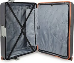 Decent Koffer / Trolley / Reiskoffer - 77 X 54.5 X 31.5 Cm - 116 Liter - Polypropyleen - Maat XL - On-Tour - Grijs -Bagage En Reistassen 1200x1026 8