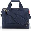 Reisenthel Allrounder M Reistas Sporttas - 18L - Rhombus Midnight Gold Blauw