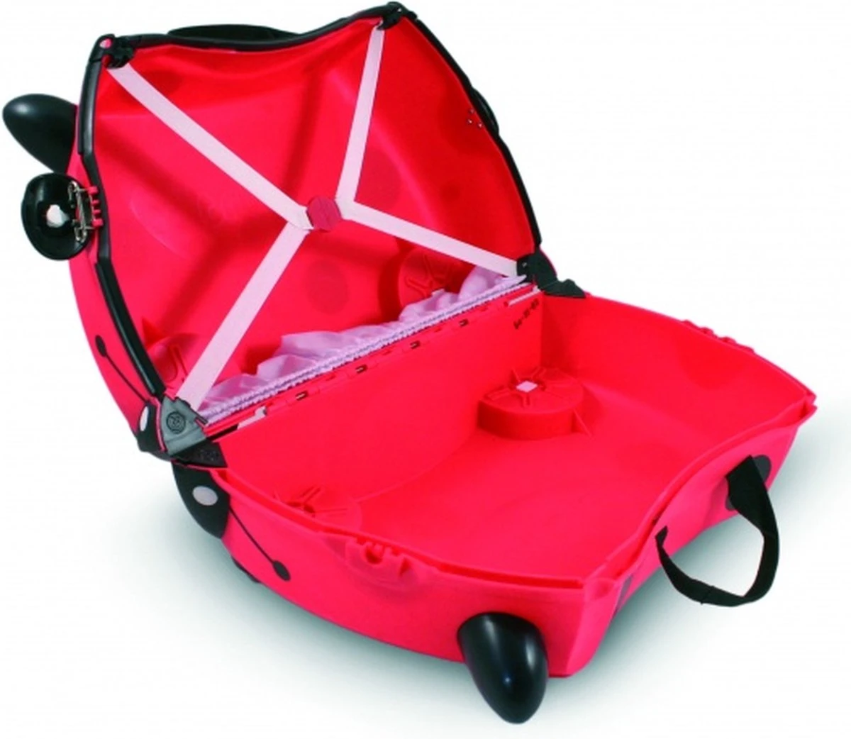 Trunki Ride-On Handbagage Koffer 46 Cm - Lieverheersbeestje Harley 10 Trunki Ride-On Handbagage Koffer 46 Cm - Lieverheersbeestje Harley - Afbeelding 10