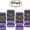 TRVLMORE Kofferriem Met TSA Cijfer Slot - Bagage Riem - Luggage Strap - Kofferband - Gesp - 180 Cm - 4 Stuks - Paars