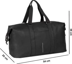 New Rebels Mart Waterafstotende Weekendtas - Zwart 17 New Rebels Mart Waterafstotende Weekendtas - Zwart -Bagage En Reistassen 1200x1061 3