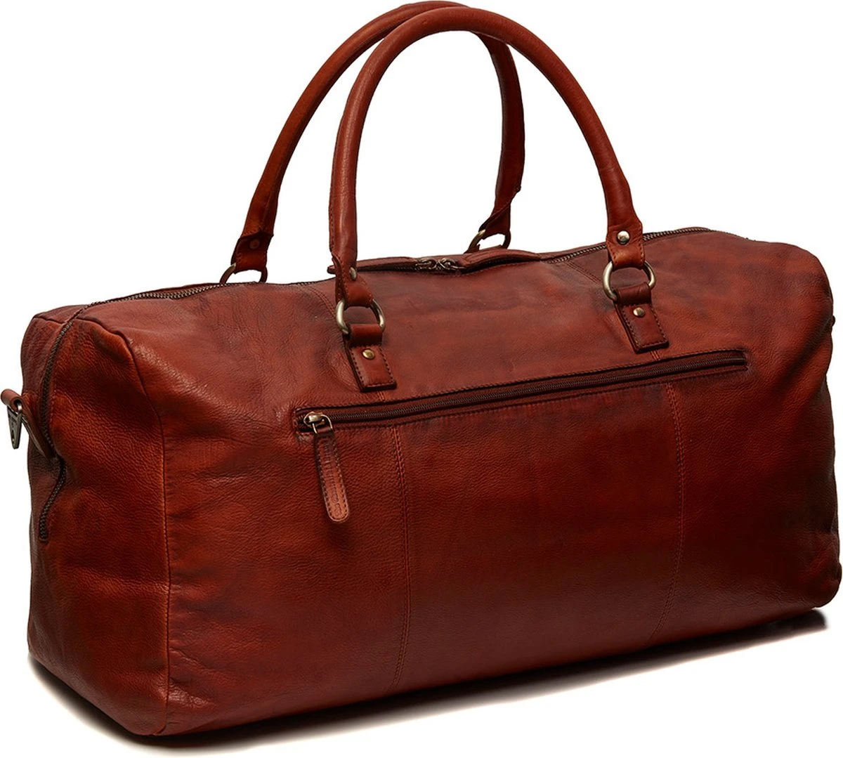 The Chesterfield Brand Leren Weekendtas Cognac Sydney Black Label 2 The Chesterfield Brand Leren Weekendtas Cognac Sydney Black Label - Afbeelding 2